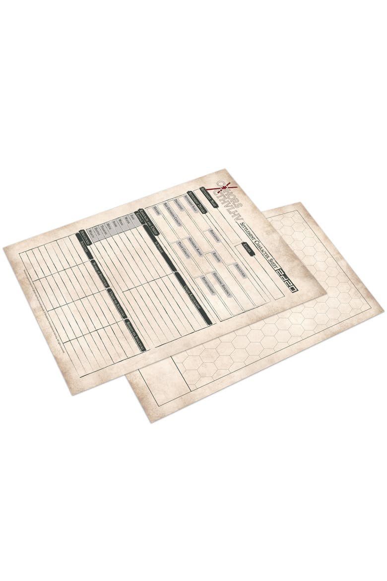 RPG Gamemaster Toolkit, Alternate, color, Multicolored