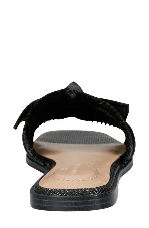 Bandolino Vallen Slide Sandal In Black 001