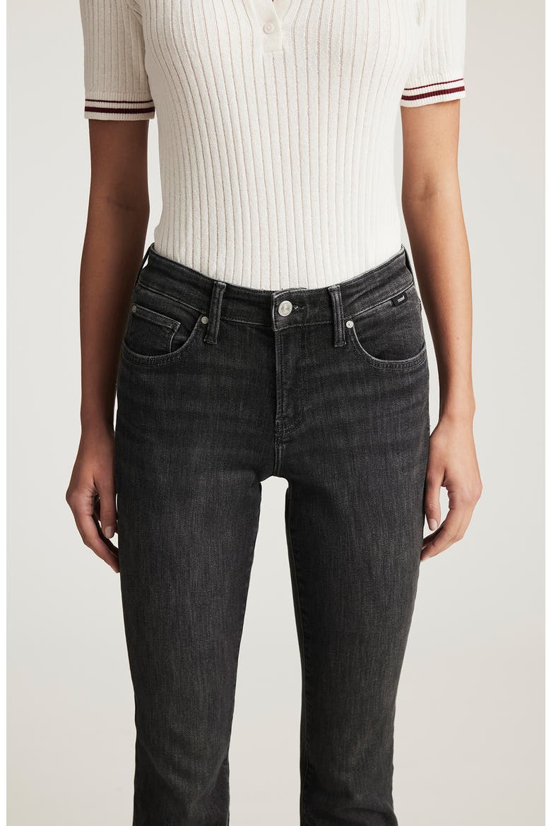 Molly Mid Rise Bootcut Jeans, Alternate, color, SMOKE FLEX BLUE