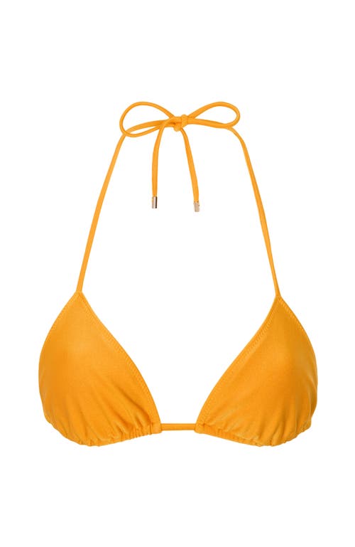 Sunkissed Le Triangle Swim Top In Sunshine