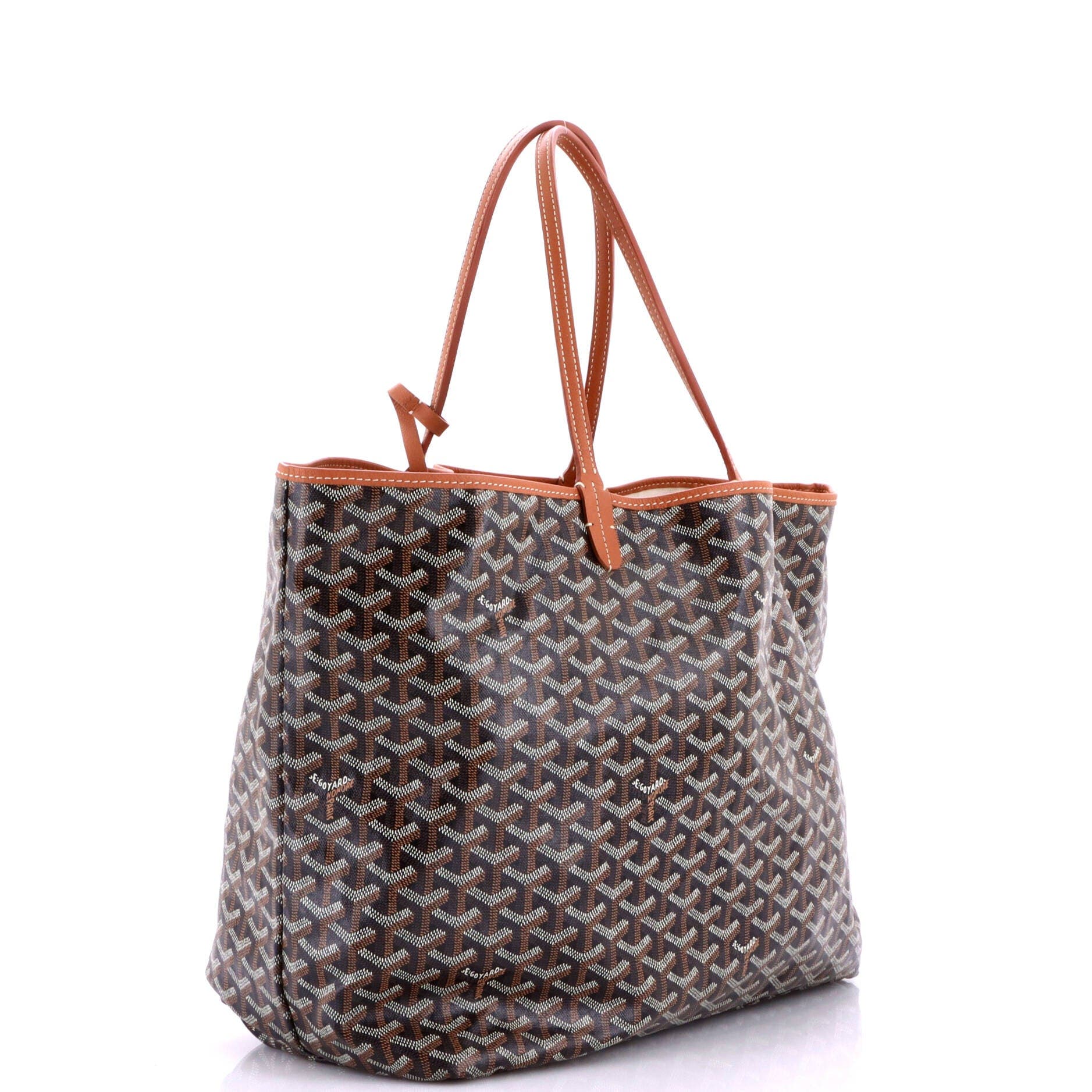 Saint Louis Tote Coated Canvas GM, Alternate, color, Brown