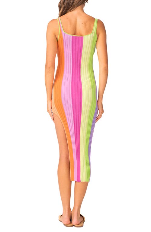 Pq Swim Piper Sleeveless Cover-up Dress In Clementine
