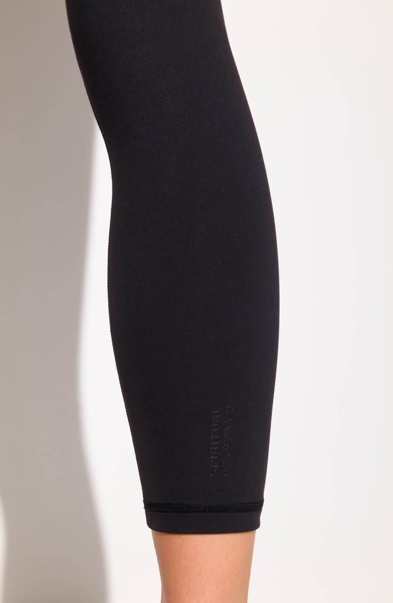 Spiritual Gangster Kay 7/8 Ankle Leggings, Alternate, color, Black