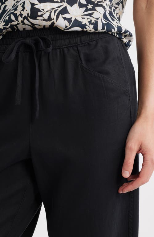 Caslonr Caslon(r) Pull-on Barrel Pants In Black