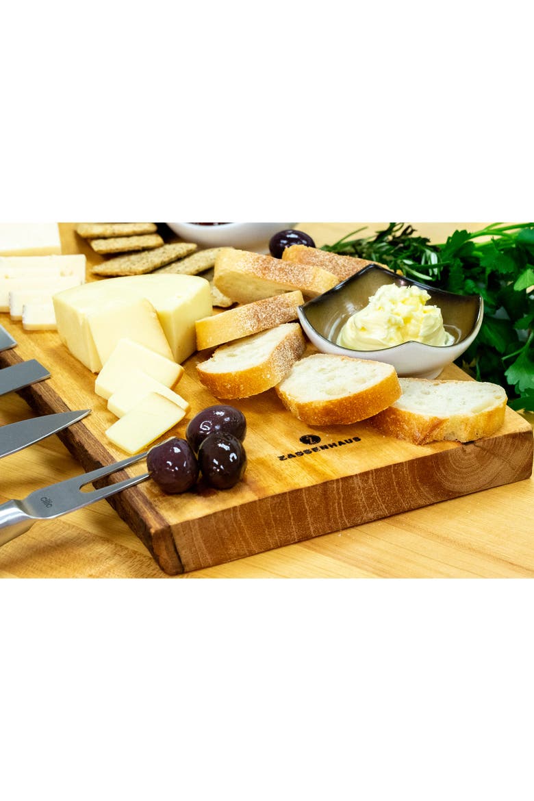 Piave 4 Piece Cheese Knife Set, Stainless Steel, Alternate, color, Silver