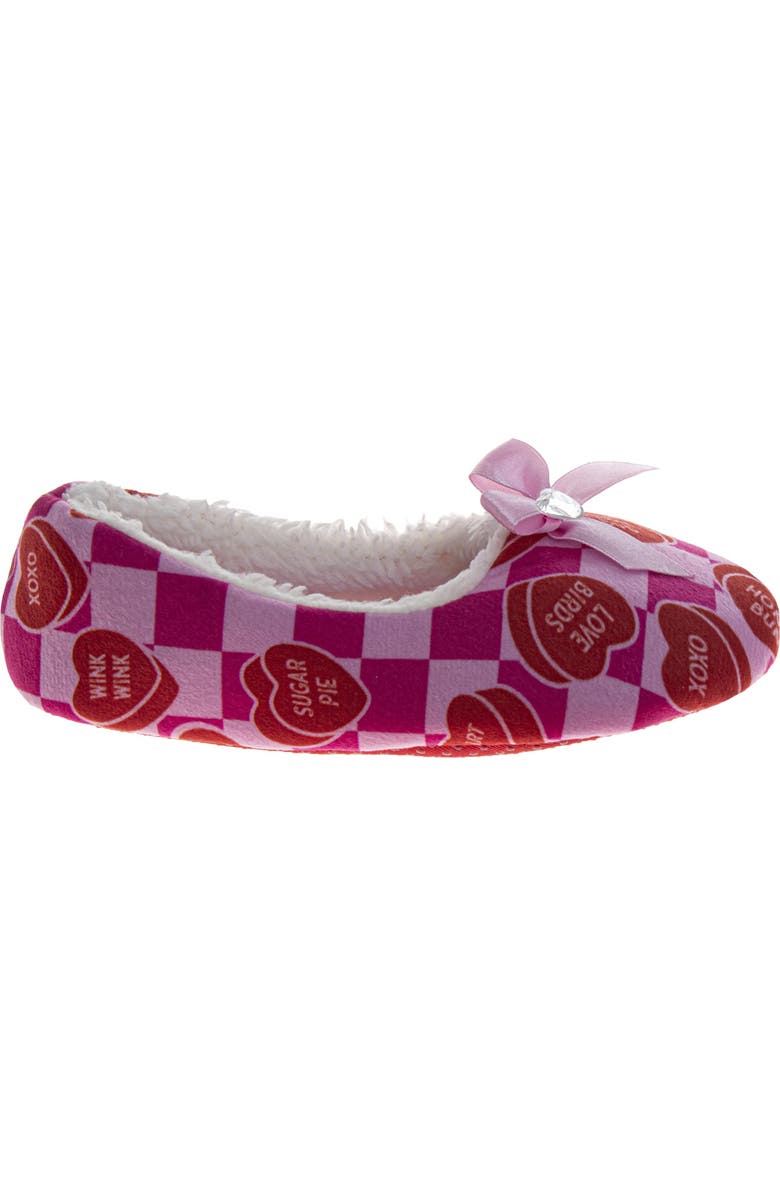 SweetHearts Plush Pink Slippers 11-5, Alternate, color,
