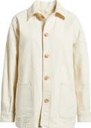 Faherty Sunwashed Canvas Chore Jacket