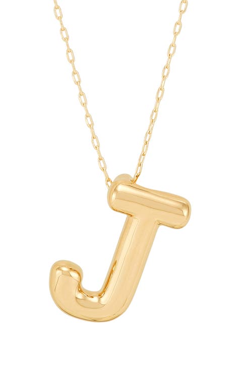 Initial Pendant Necklace