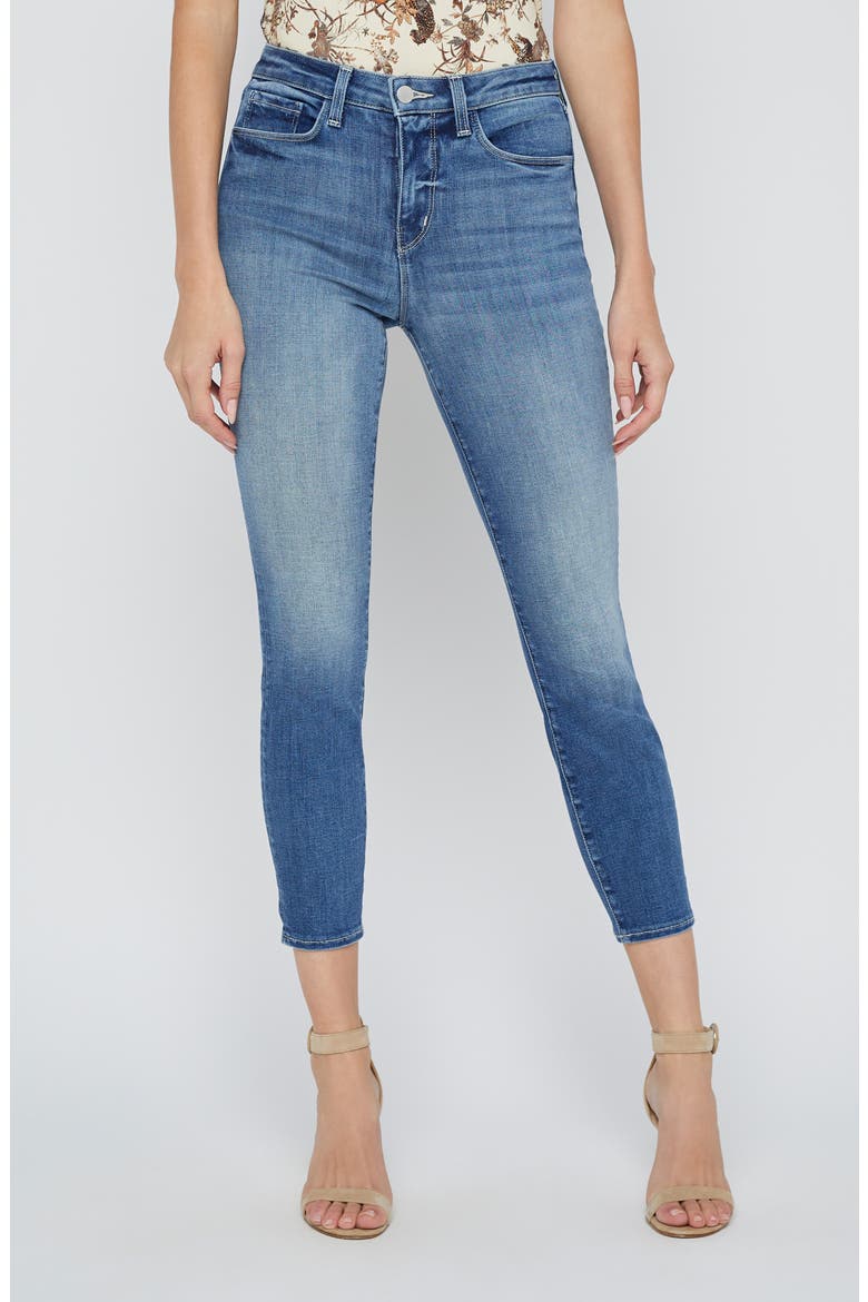 Margot Crop Skinny Jeans, Main, color, HANSON