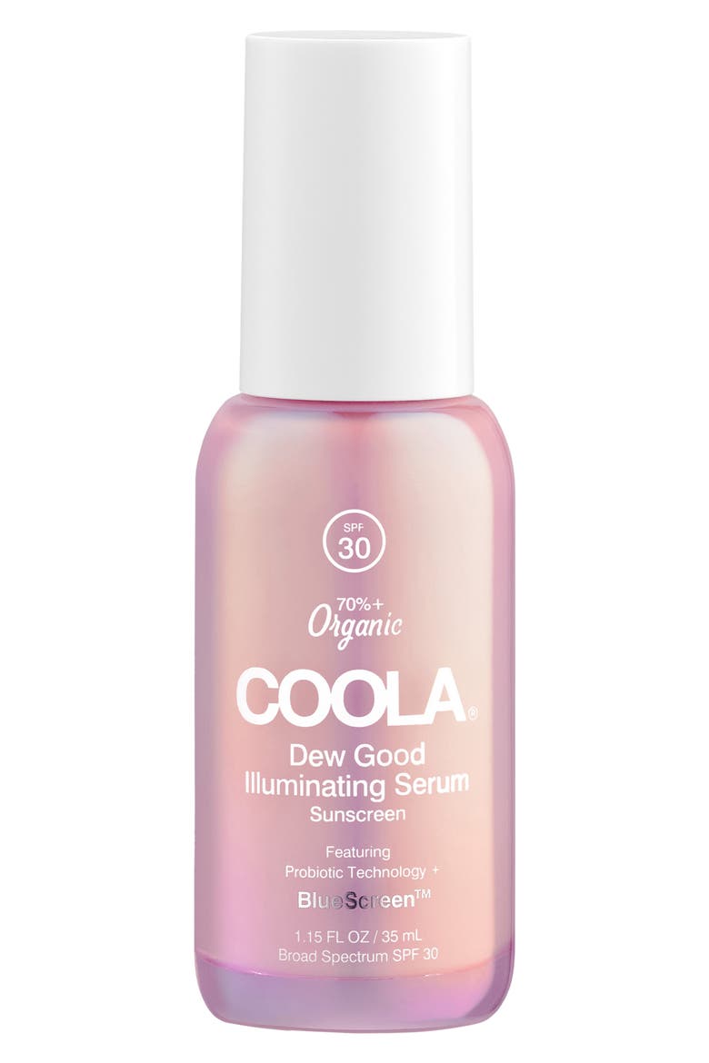 Suncare Dew Good Illuminating Serum SPF 30, Main, color, NO COLOR