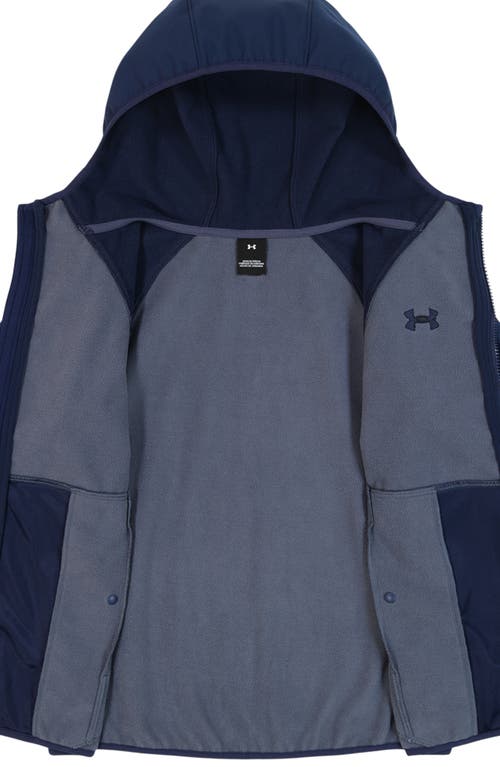Under Armour Kids' Sim Softshell Water Resistant Jacket In Blue