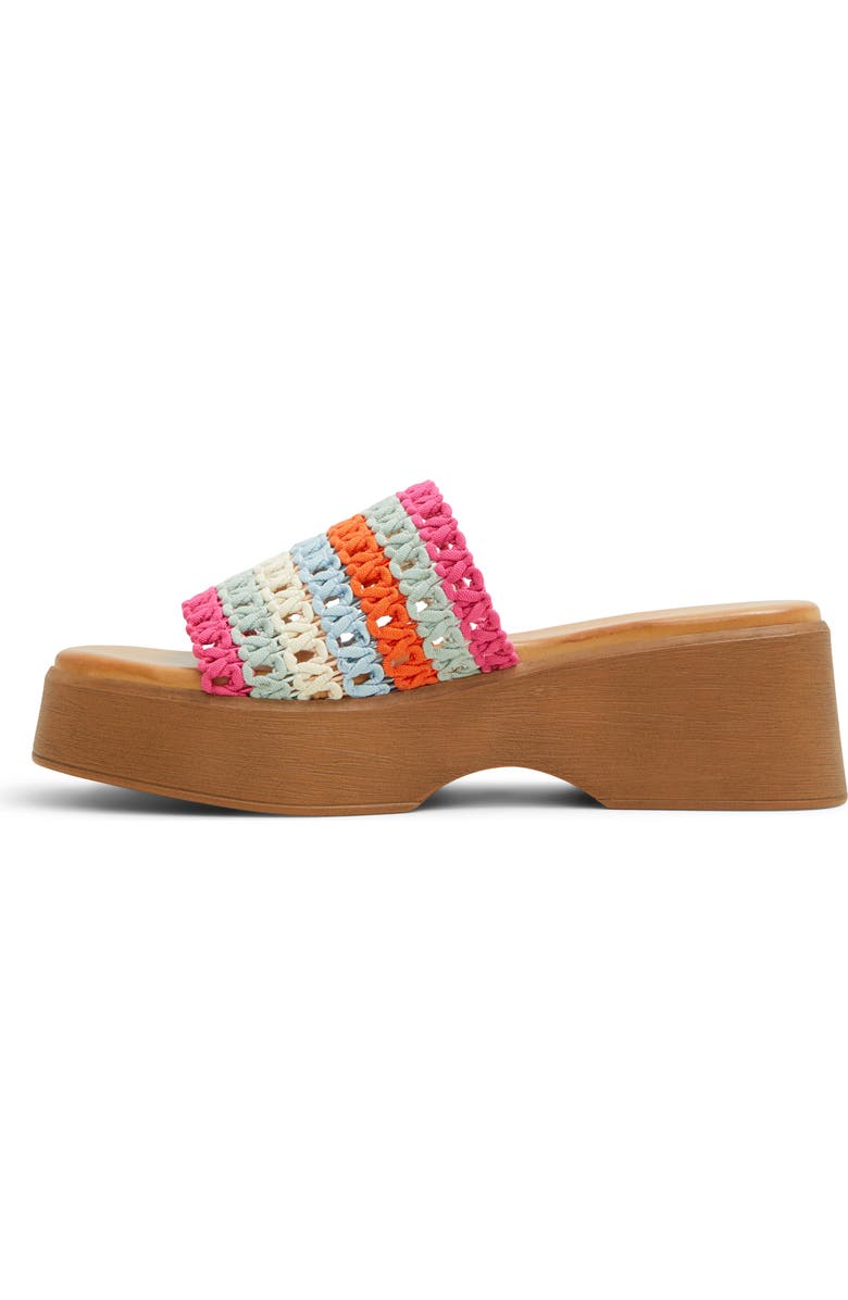 ALDO Yassu Platform Slide Sandal, Alternate, color,