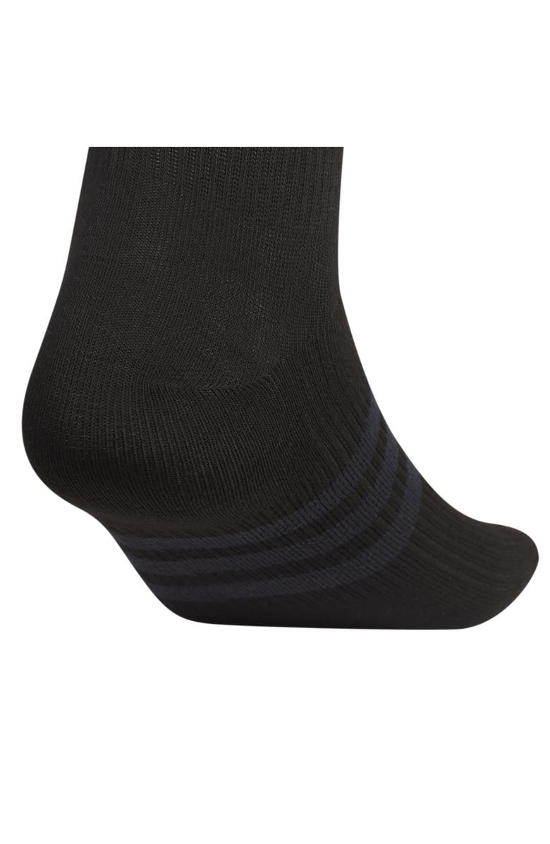 adidas Superlite 3.0 6-Pack AEROREADY Ankle Socks, Alternate, color, Black/ Night Grey