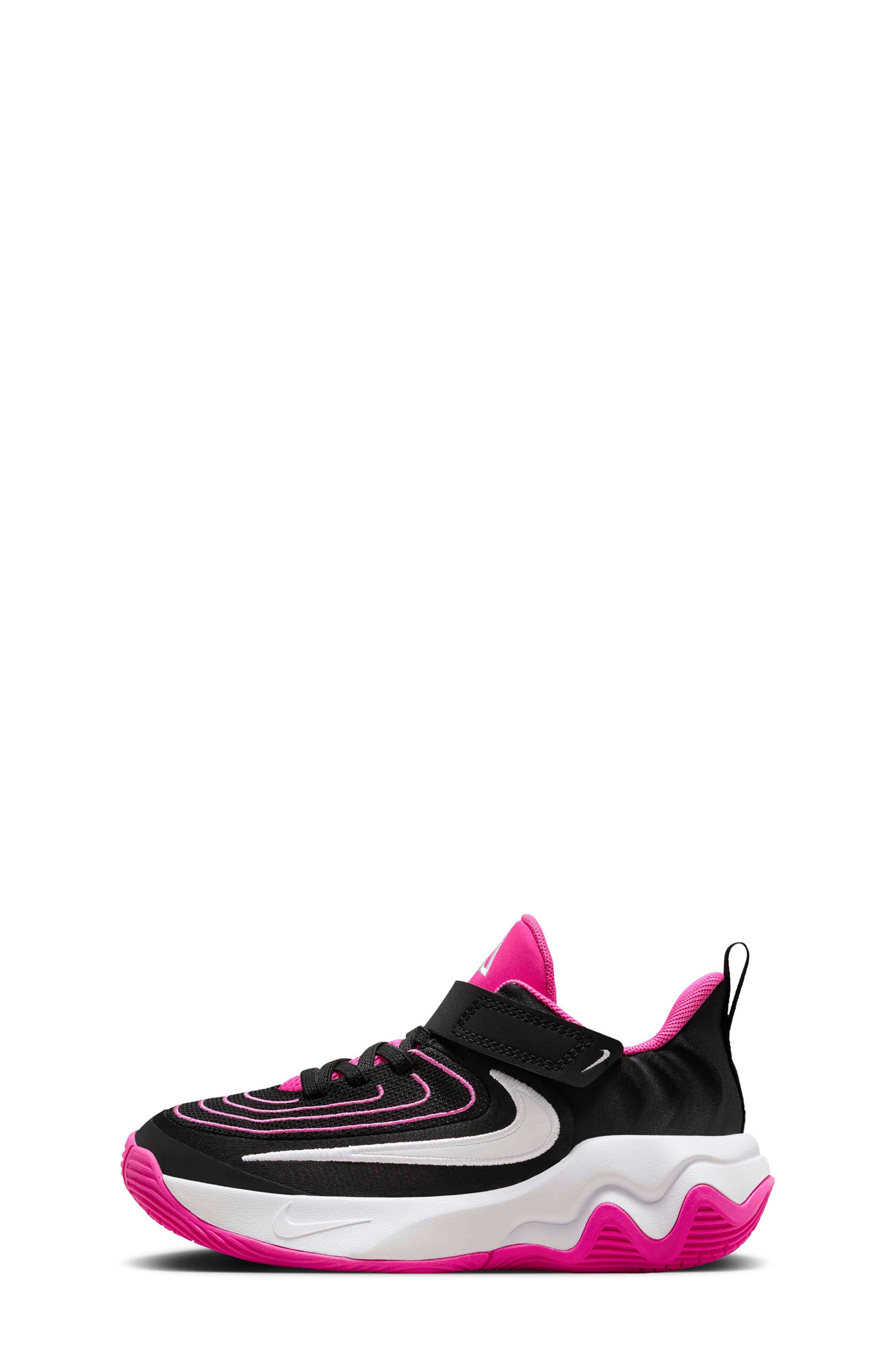 Nike Kids' Giannis Immortality 4 Basketball Shoe, Alternate, color, Black/ Laser Fuchsia/ White