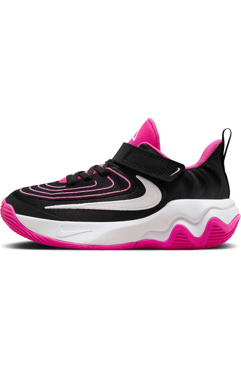 Nike Kids' Giannis Immortality 4 Basketball Shoe, Alternate, color, Black/ Laser Fuchsia/ White