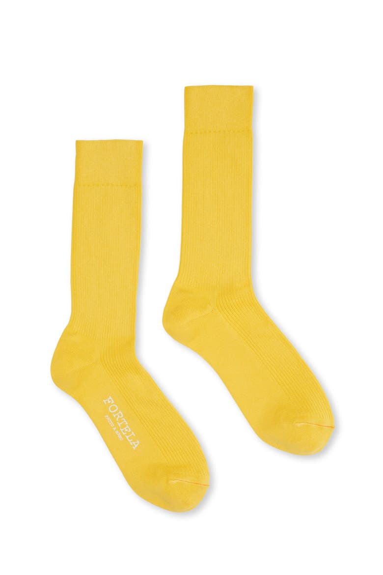 2 Mid-Length Lisle Cotton Socks, Main, color, Y61