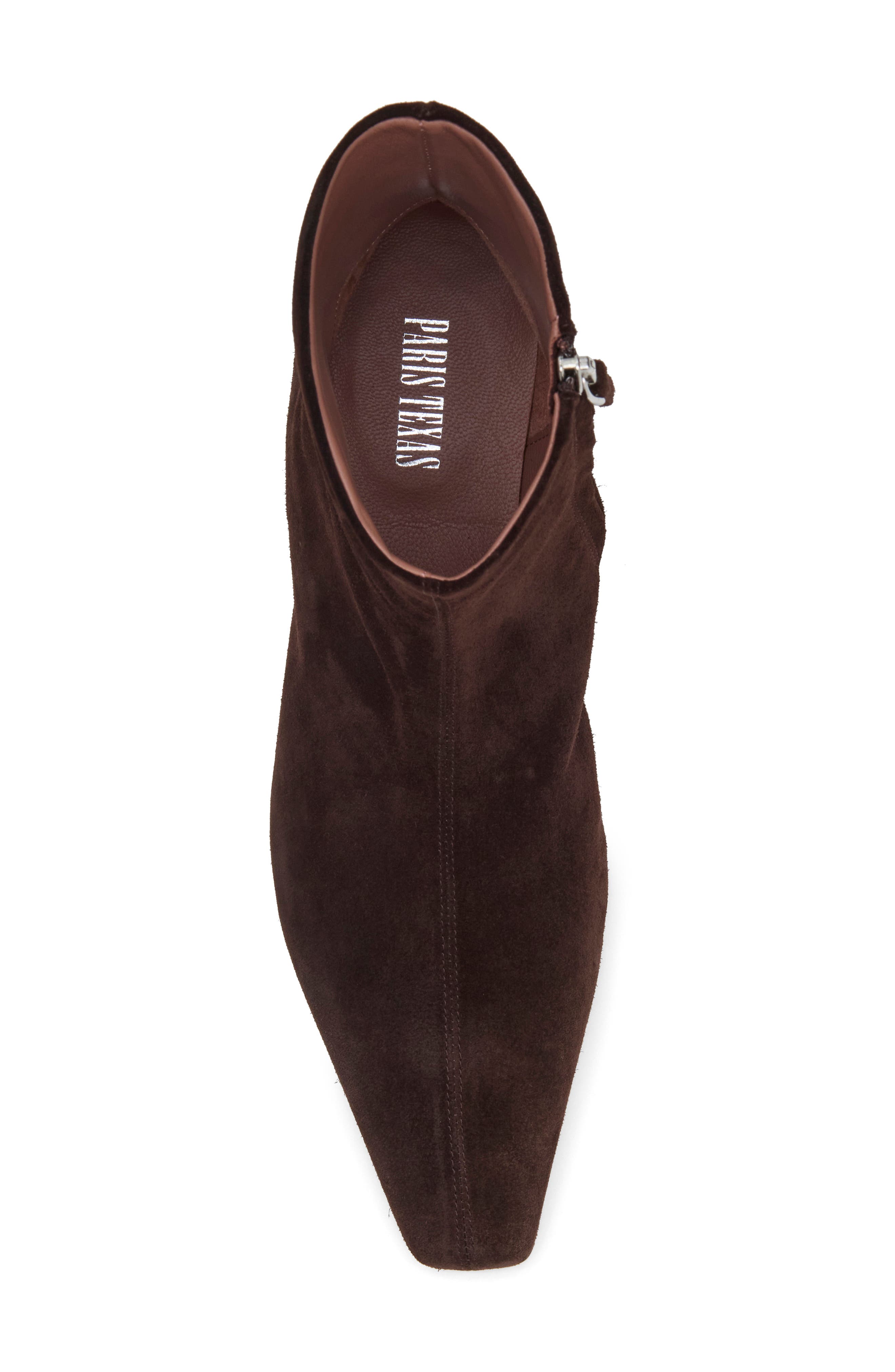 Bettina Leather Ankle Boot, Alternate, color, CIOCCOLATO