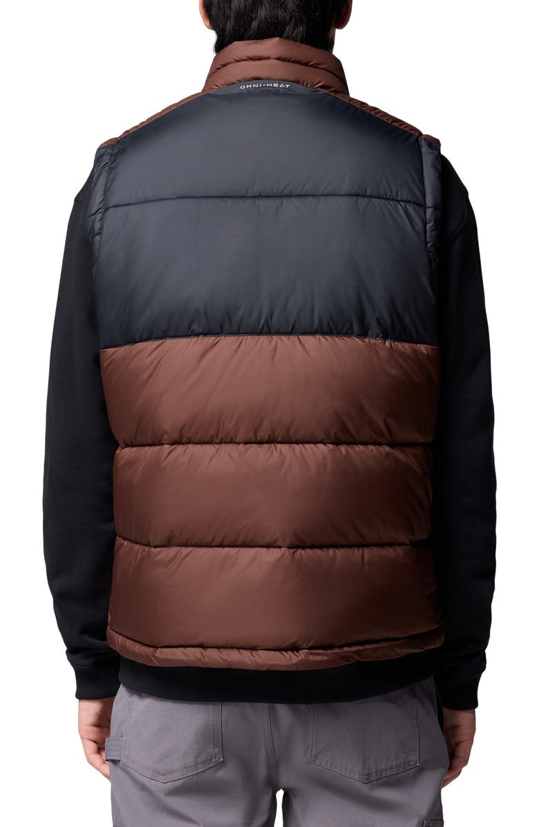 Columbia Pike Lake<sup>™</sup> II Water Repellent Insulated Puffer Vest, Alternate, color, Tobacco Black