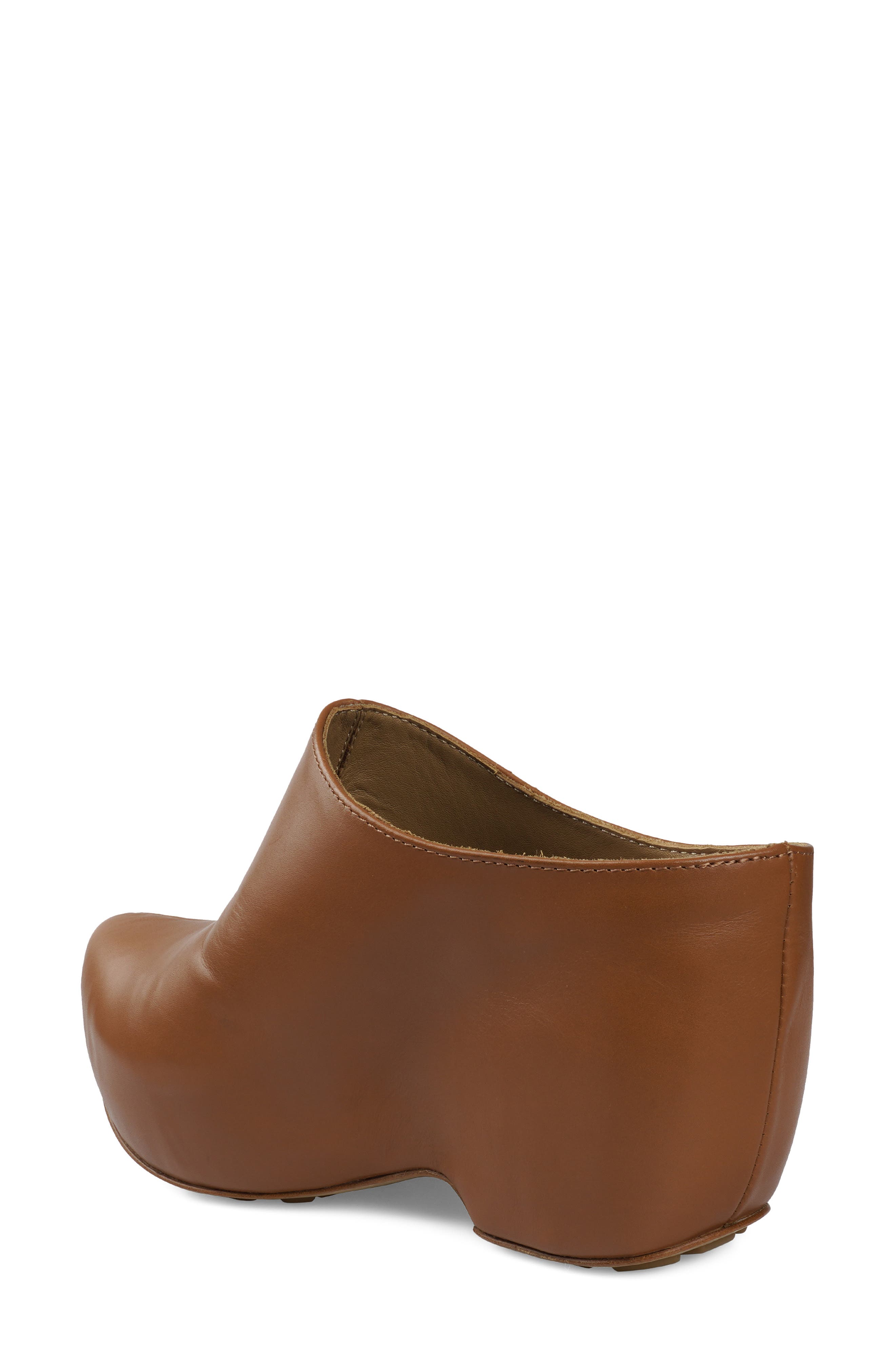 Raffaela Platform Clog, Alternate, color, TAN LEATHER