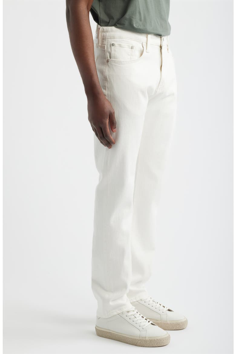 Marcus Slim Straight Leg Jeans, Alternate, color, OFF WHITE CLASSIC BLUE