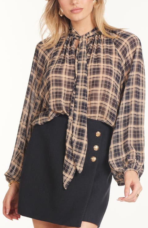 Tessa Tie Neck Top