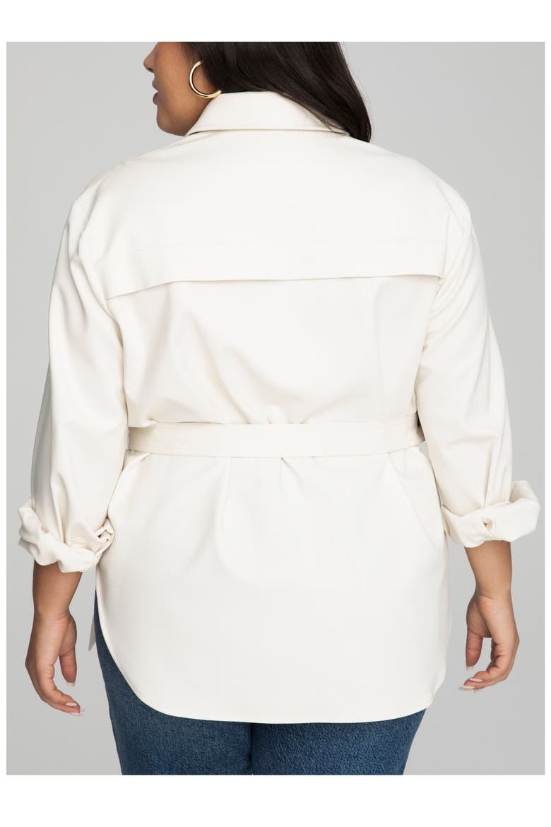 Safari Utility Belted Tunic, Alternate, color, BONE