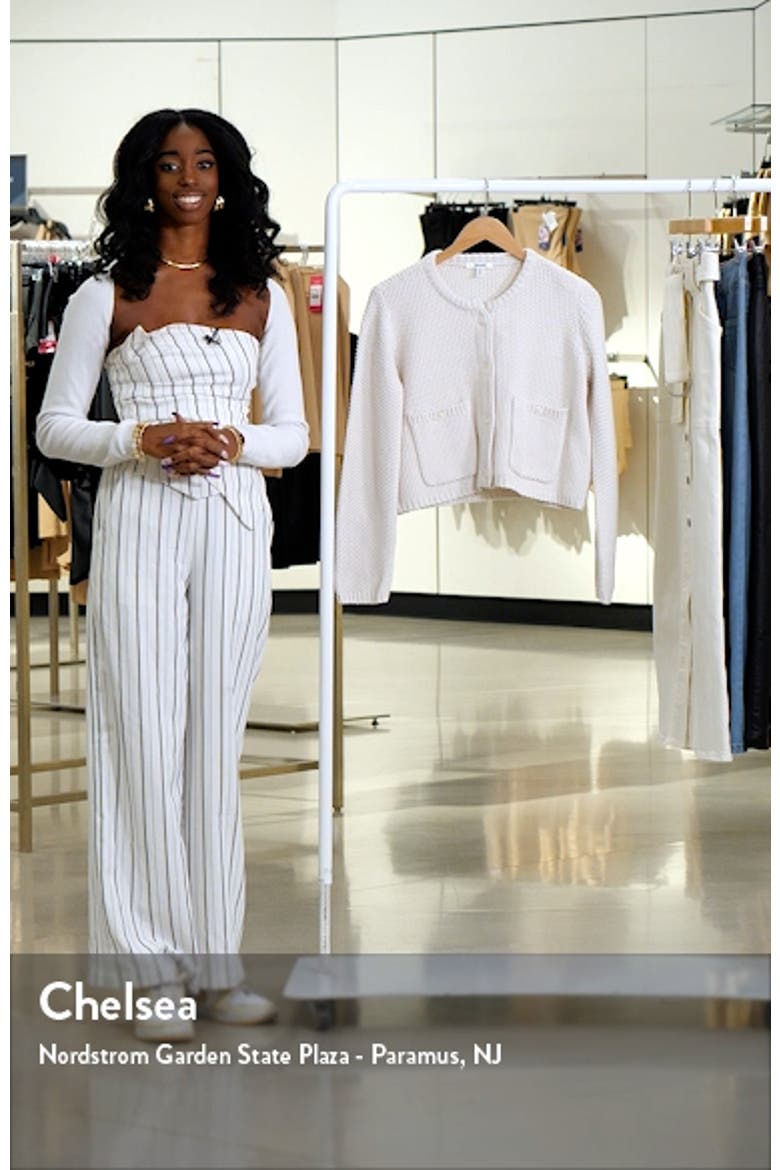 Andrea Crop Cardigan video