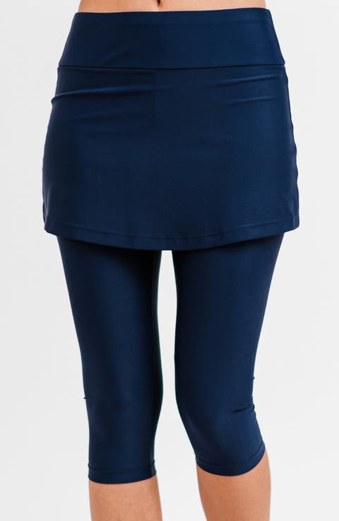 Skirted Swim Capris