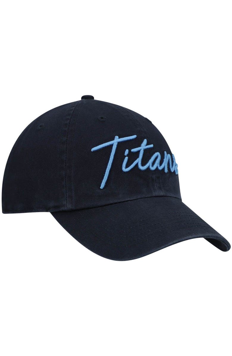 '47 Women's '47 Navy Tennessee Titans Vocal Clean Up Adjustable Hat, Alternate, color,