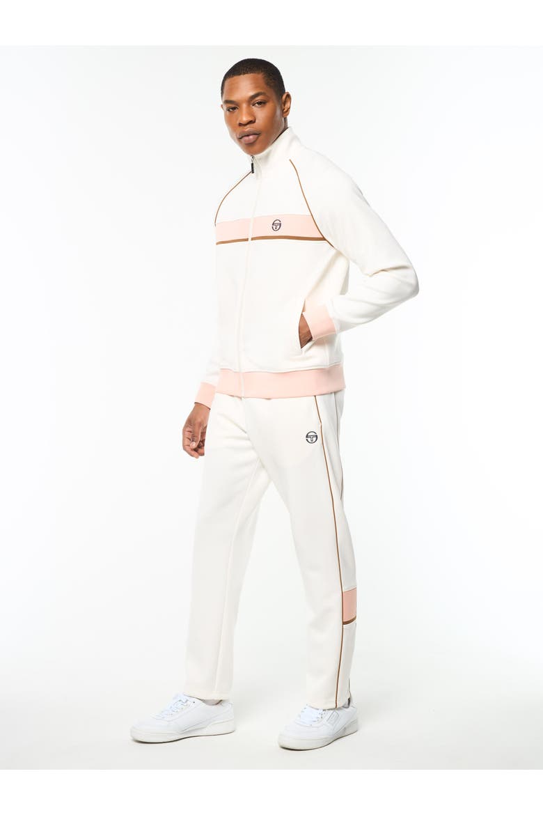 Lago Track Jacket, Alternate, color, GARDENIA