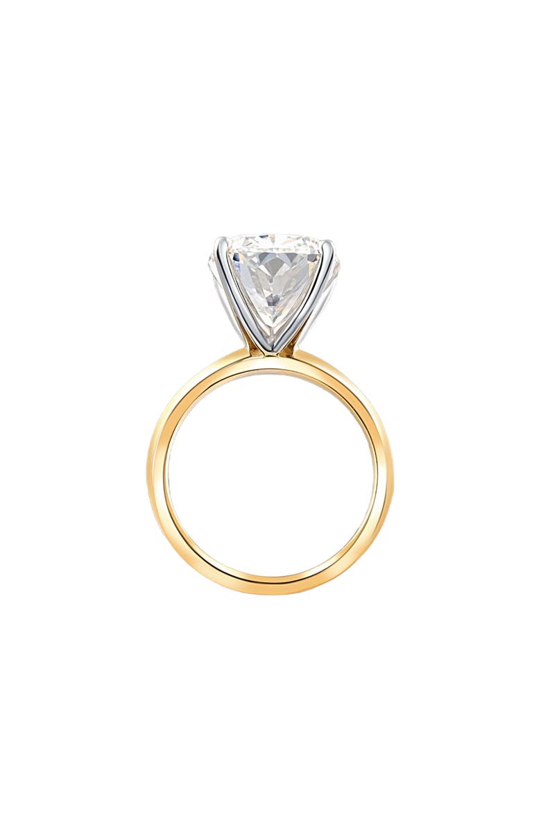 Bliss Diamond Certified 11CT Cushion Solitaire Diamond Engagement Ring Gold Lab Grown, Alternate, color, 