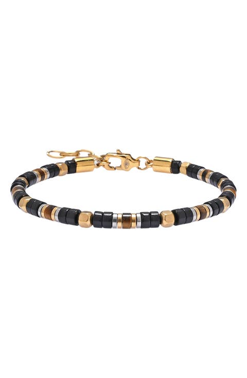 Men's Matthew Stone Beaded Bracelet