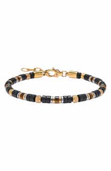 EYE CANDY LOS ANGELES Men's Matthew Stone Beaded Bracelet