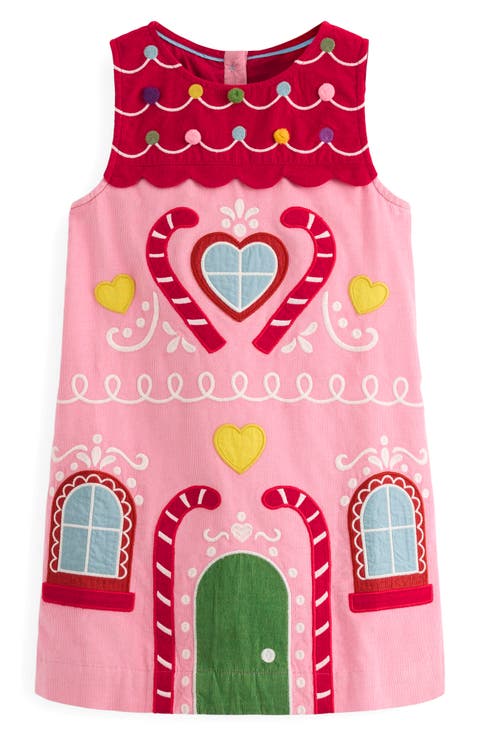 Kids' Logo Pinafore Dress (Toddler, Little Kid & Big Kid)