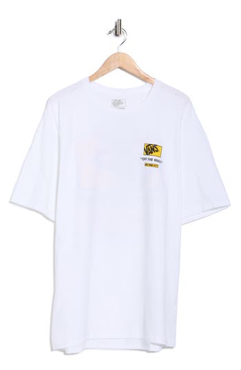 Vans Nyc Stacked Logo Graphic T-shirt In White