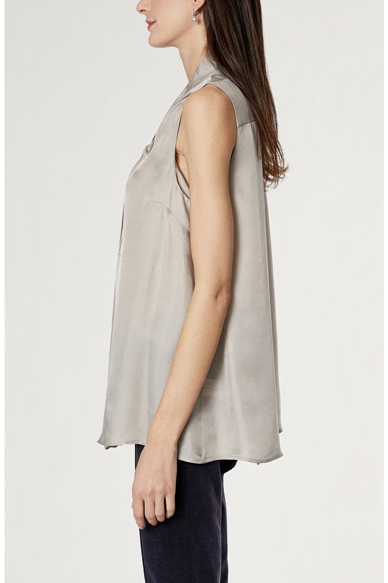 Clementine Sleeveless Maternity Blouse, Alternate, color, SATIN GREY