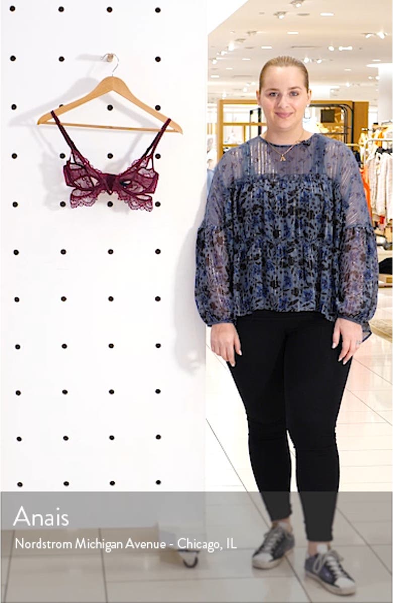 Kane Cutout Lace Underwire Bra, sales video thumbnail