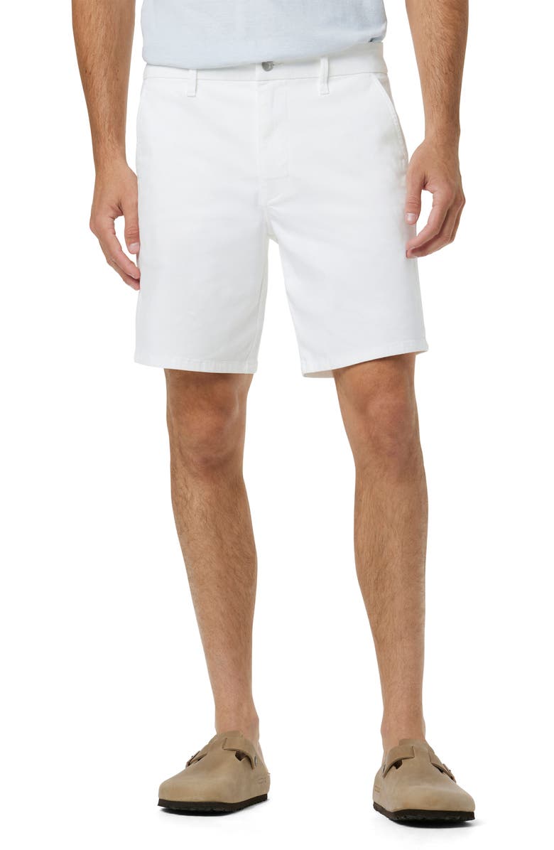 Joe's The Brixton Slim Straight Shorts, Main, color, Optic White