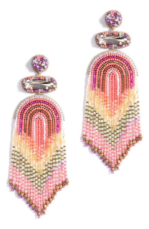 Ishani Beaded Drop Earrings