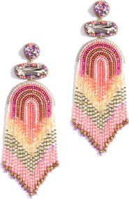 Deepa Gurnani Ishani Beaded Drop Earrings