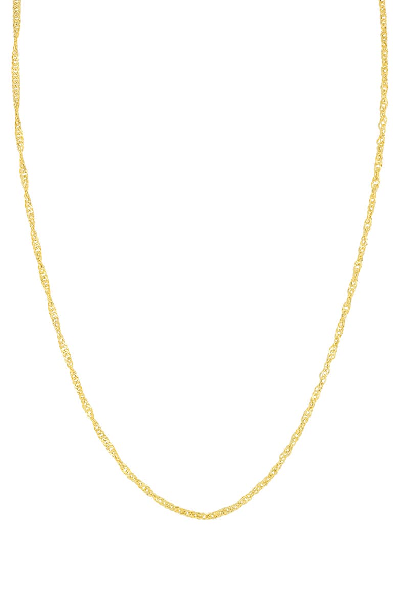 14K Gold Chain Necklace, Main, color, 14K YELLOW GOLD