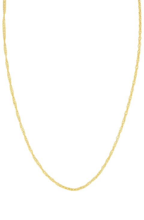 14K Gold Chain Necklace