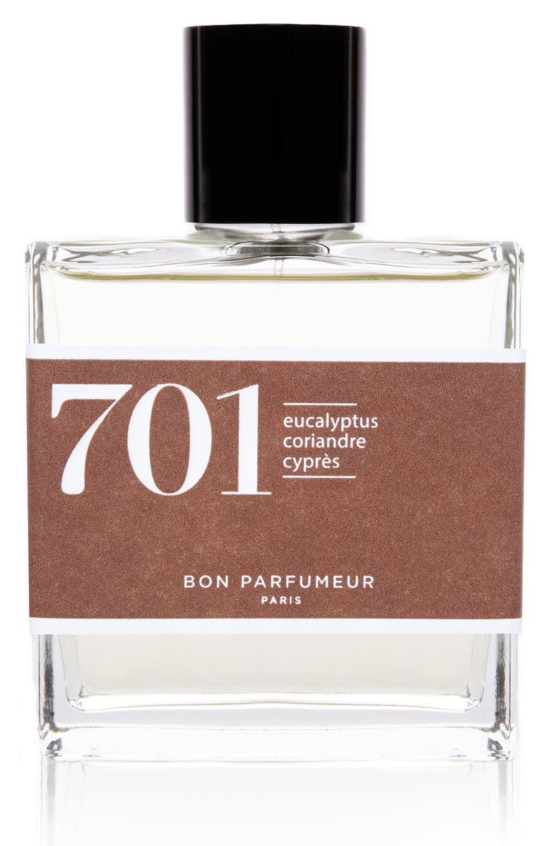 Bon Parfumeur 701 Eucalyptus, Coriander & Cypress Eau de Parfum, Main, color, 