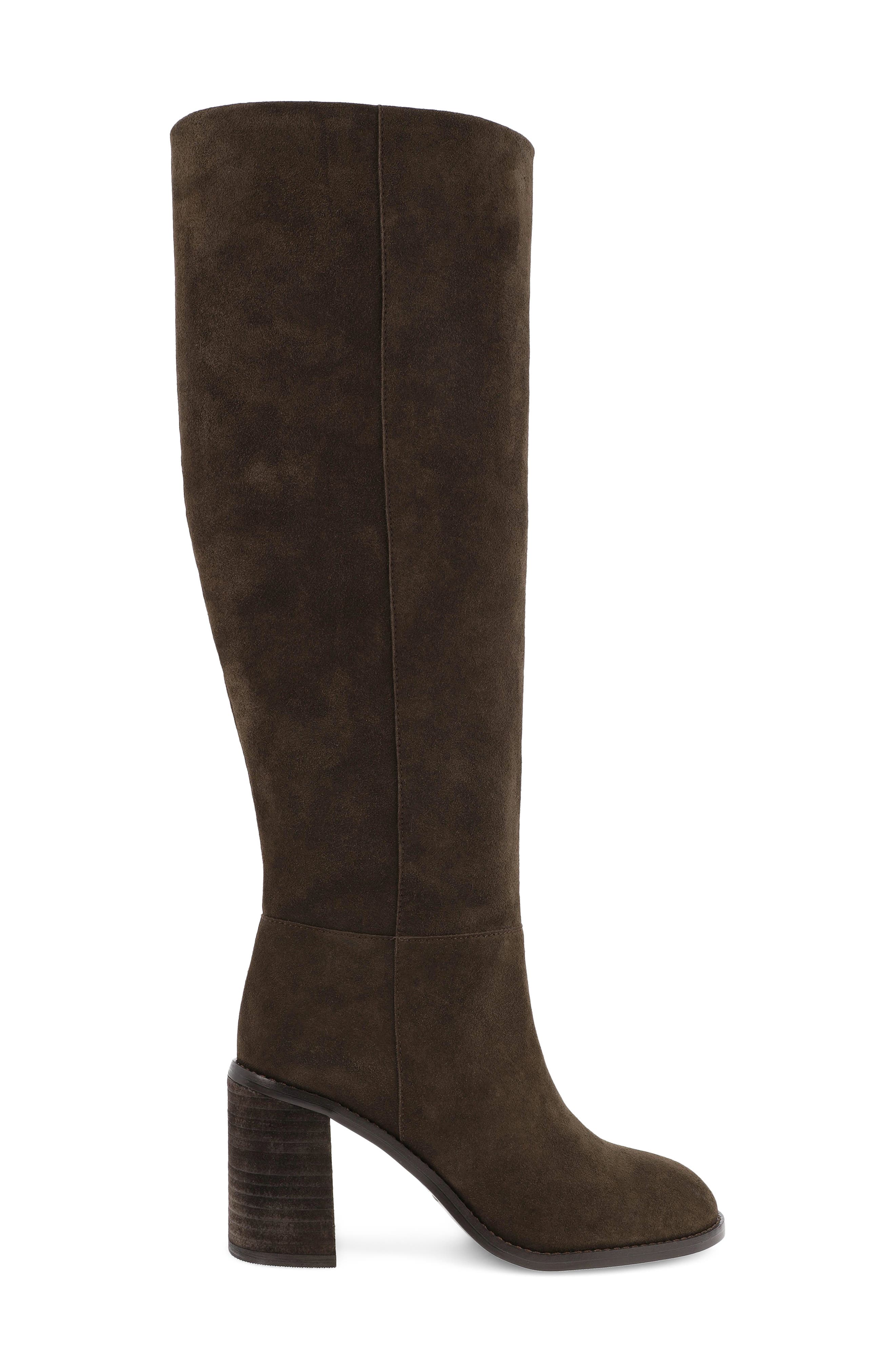 Landen Knee High Boot, Alternate, color, ESPRESSO