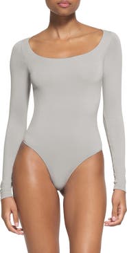 SKIMS ESSENTIAL LONG SLEEVE SCOOP BO