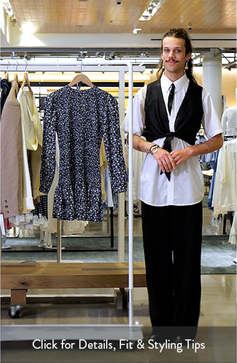 Smocked Long Sleeve Dress, sales video thumbnail