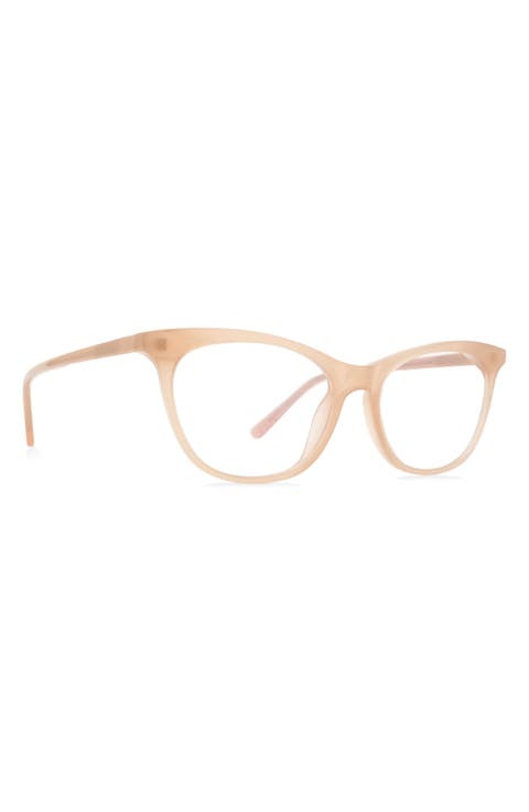 Jade 51mm Blue Light Blocking Cat Eye Glasses