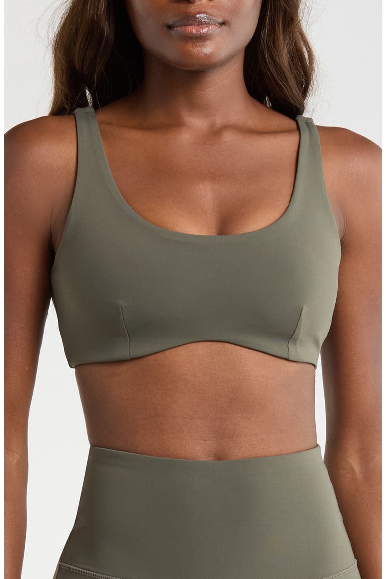 Sculpt Reversible Sports Bra, Main, color, KAMBABA/ JAVA