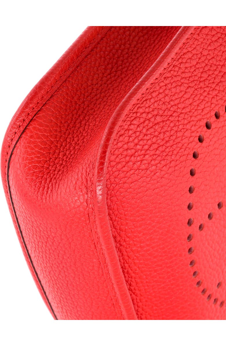 Pre-Owned Hermes Evelyne Bag Gen III Clemence TPM, Alternate, color, Rouge De Coeur