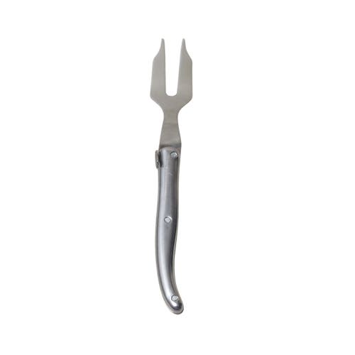 Laguiole Mini Cheese Fork In Silver